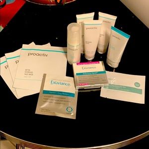 Mixed/matched face masks (various brands)